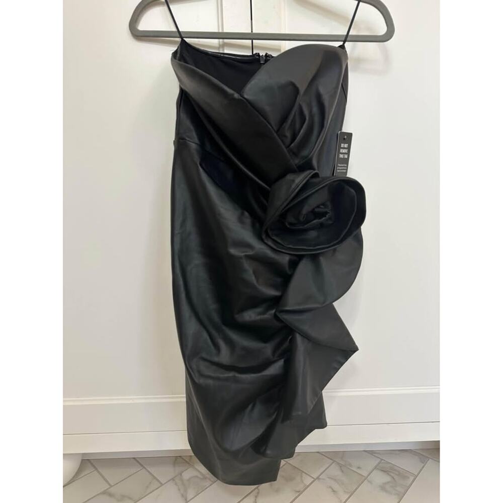New! Express Leather Dress